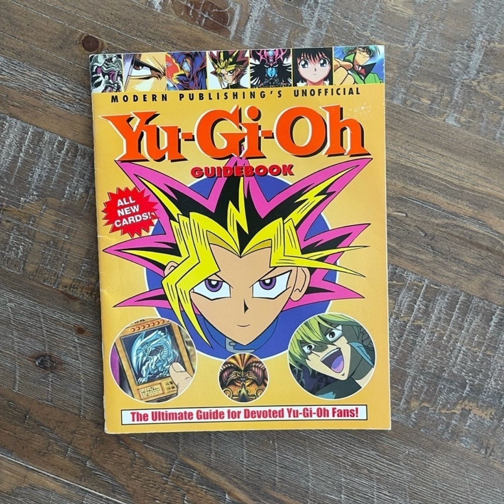 5/$10 Y2K Vintage Yu-Gi-Oh Guidebook - Modern Publishing